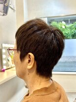 栞美容室&nbsp;大人ショートレイヤー