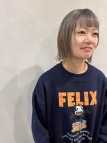 ラトリエコンタン(L´atelier Content)&nbsp;【shima】ハイトーンボブ/眉上ボブ