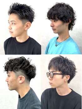 【ON/OFFいつでも好印象】刈り上げセンターパートや人気のパーマなど、自宅でもスタイリング楽々◎[千葉]