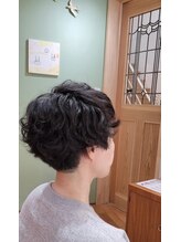 ルナティー(Lunaty)&nbsp;ニュアンスパーマ　ショート