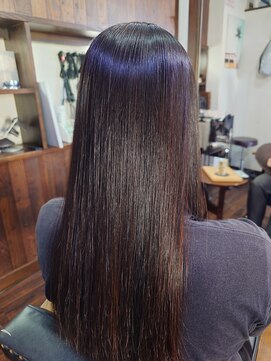 ベースヘアー(BASE hair) 《OLAPLEX縮毛矯正》ボリュームが気になる方へ