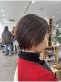 襟足すっきりショートヘア