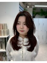 ザシェノンウメダ(THA CHAINON UMEDA) 着物ヘア/大人ガーリー/ダークアッシュ/似合わせカット/心斎橋