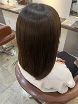 エイクス 津田沼(AQs) 着物ヘア/大人ガーリー/ダークアッシュ/似合わせカット/津田沼