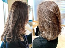 どのレングスでも似合わせる*軽やかで今っぽい抜け感を創るUNIKAのレイヤーカット[韓国風/顔周り/小顔]