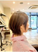 セシルカット/フォギーベージュ/くびれショート