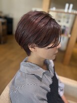 フェイス ネクスト ビューティー(Face next beauty)&nbsp;白髪ぼかしハイライト×大人ショート