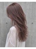 ブリーチなし◎ピンクミルクティーカラー20代30代40代