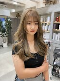 セミロングヘア*レイヤーカット*顔周り*髪質改善*30代40代50代