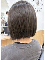 ラフテル(RAFTEL) 【RAFTEL 鴨井】切りっぱなしボブ×柔らかグレージュ
