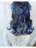 【安和限定】特別な日のお花ヘアセット+インナーカラー