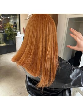 パプス ド コワフュール 甲南山手店(Pap's de coiffeur) orangecolor