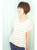大人かわいいショートヘア