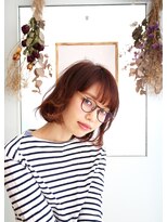 リバレイト(liberate) 【liberate】 大人可愛いナチュラルボブ×ラフカール