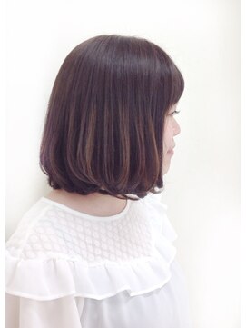 ルディー バイ ヘアーポケット(rudii by HAIR POCKET) デザインカラー*ボブ
