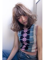 アヴァンス 京橋店(AVANCE)&nbsp;大人カジュアルラフニュアンスツヤ感ゆるふわミディ