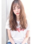 ★DISHEL★大人かわいいラフウェーブ小顔前髪