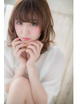 美容室 ファクト(fact)&nbsp;*+高崎+*…くびれカールで♪妹系☆甘え顔ミディd