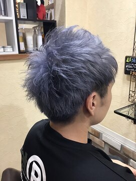 サムブリッジ(SOMEBRIDGE) ▽LDH系、ホワイトシルバーアッシュカラー▲(SOMEBRIDGE亀有)