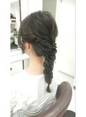 ヘルシー編みおろしhair