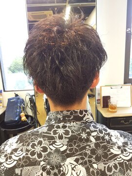 ワンワンオー バーバーショップ 博多店(@110 BARBER SHOP) ソフトツイスト