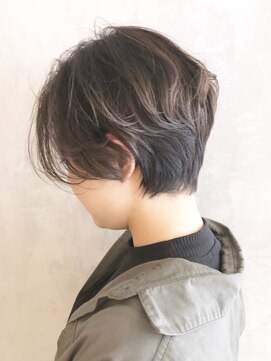 アルバム 渋谷パルコ(ALBUM) カーキショート_ハイライトカラーオリーブカラー_ba158562