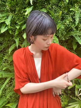 クオン 今泉(quon) 【DAKISUKE】コンパクト×ショートバング　-天神 今泉 薬院-