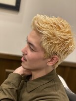 【金髪ショート】 ハイトーン/ゴールド