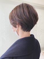 ラシェンテ リセ 西宮北口(La Sente Lycee)&nbsp;10代20代30代40代オススメスタイル小顔マニッシュショートボブ