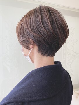 ラシェンテ リセ 西宮北口(La Sente Lycee) 10代20代30代40代オススメスタイル小顔マニッシュショートボブ