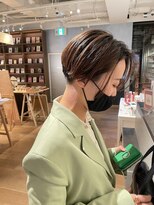 ヘアーエスクールシーユー 枚方T-SITE店(hair S.COEUR×Cu) 刈り上げショート