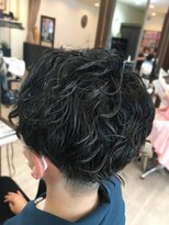 ヘアメイク アンテナ(hair make antenna) メンズパーマスタイル