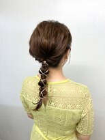 パレット 高崎店(Palette)&nbsp;紐アレンジ編みおろし