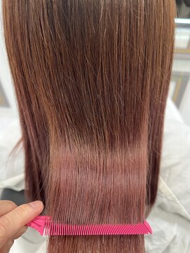 エスカーラ 表参道(THE ESCALA) @m_ayu/ピンクベージュカラー/ピンクカラー/タビラマユミ