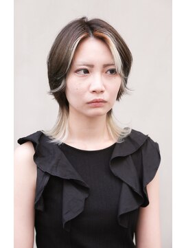 イーエン ヘアーデザイン(iiEn hair design) デザインカラー×ウルフ