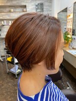 ヘアーズベリー 長岡天神店(hairs BERRY) まとまるショートボブ