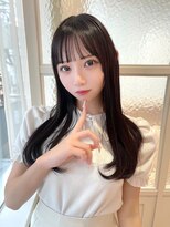 ランド 原宿表参道(LAND)&nbsp;前髪が可愛い☆束間シースルーバング☆髪質改善でツヤツヤ美髪☆