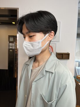 エクリ 麻布十番(equri) ニュアンスパーマセンターパート