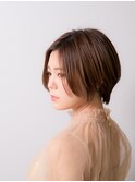 大人ショートボブ【縮毛矯正/髪質改善/酸性ストレート】