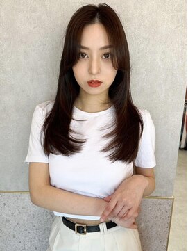 シーシンジュク 新宿南口(Sea shinjuku) 大人ガーリー×ブリーチなし◎前髪/顔周り×韓国ロング[新宿]