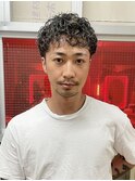 YS STILE.束感ショート.波巻き.ハイライト.マッシュパーマ97