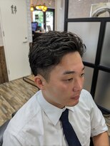 ティーズ バーバー T's BARBER ２ブロック＋パーマ