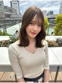 10代20代30代◎似合わせ 小顔 ワンカール 髪質改善 韓国