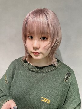 ジアン(GIEN) おしゃれカワイイ ハイトーンウルフ @吉元