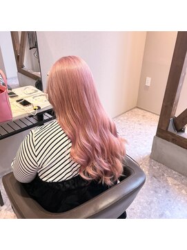 アヴァンス ジェイアール和歌山店(AVANCE.) 派手髪×ハイトーン×ピンクカラー