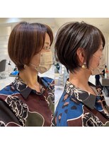 マージュ ギンザ(marju GINZA)&nbsp;頭を小さく見せるシフォンショート