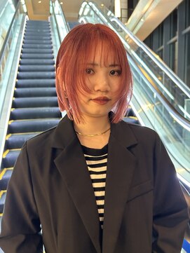ヘアーデザイン アルエ(HAIR×design ARUE) 【RIKI】Bordeaux Bob