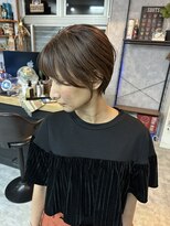 シールドヘアー 沖縄 新都心(C'LD Hair)&nbsp;小顔ショート/ショート/丸みショート/ショートボブ/ショートヘア