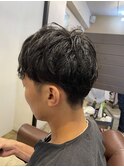 メンズナチュラルパーマ