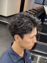 メンズサロンドットリアン(dot. lien)&nbsp;スパイキーショートメンズ刈り上げ骨格矯正カット